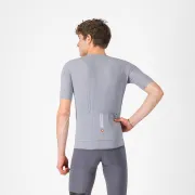Castelli - tricou ciclism maneca scurta tailored fit - Premio Evo Jersey - gri