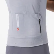 Castelli - tricou ciclism maneca scurta tailored fit - Premio Evo Jersey - gri