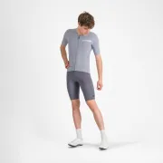 Castelli - tricou ciclism maneca scurta tailored fit - Premio Evo Jersey - gri