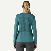 Patagonia - bluza - W Capilene Cool Daily Graphic - Albastru