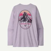 Patagonia - bluza - W Capilene Cool Daily Graphic Lands - Mov