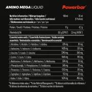 Powerbar - fiola aminoacizi black line Amino Mega Liquid new formula - 25ml