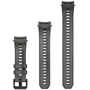 Garmin curea silicon cu latime de 20mm gri Charcoal - pentru Instinct E 40 mm