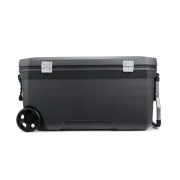 Lada frigorifica pasiva Coleman Convoy 97L gri cu manere si roti balamale metalice 96 x 45 x 48 cm - 2213849