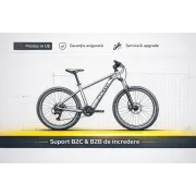 Bicicleta MTB Devron Tsunami - 29 inch, L, Negru