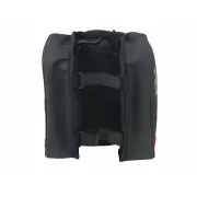 Borseta Cadru Bicicleta P2R TWINNER, cu husa telefon, Negru