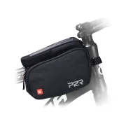 Borseta Cadru Bicicleta P2R TWINNER, cu husa telefon, Negru