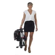 Tricicleta Ultrapliabila QPlay Nova Rubber - Negru