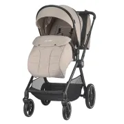 Carucior modular 3in1 Coccolle Lissia Butternut Beige+ Scoica auto iSize Coccolle Knox Black