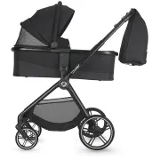 Carucior modular 4in1 Coccolle Lissia Anthracite cu Scoica auto iSize Coccolle Knox Black si Baza isofix iSize Coccolle Knox