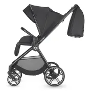 Carucior modular 4in1 Coccolle Lissia Anthracite cu Scoica auto iSize Coccolle Knox Black si Baza isofix iSize Coccolle Knox