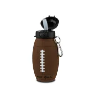 Sticla de apa din silicon, Nava We care, 700 ml, minge rugby