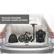 Tricicleta ultrapliabila Qplay Comfo Max Gri