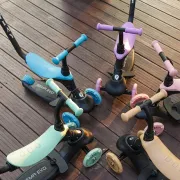 Trotineta multifunctionala 5in1 Qplay Sema EVO Roz