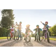 Woom - sonerie bicicleta, tip Clopotel Bing - negru
