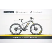 Bicicleta Electrica Devron 28120 CN7 - 28 Inch, L, Negru