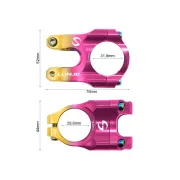 Pipa EWPM-003 31.8mm roz/galben