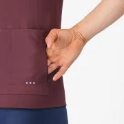 Tricou cu maneca scurta Castelli Premio EVO, pentru barbati, visiniu inchis, XL