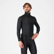 Bluza de corp cu guler Castelli Flanders Neck Warm Negru S