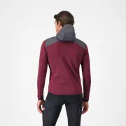 Hanorac Castelli UNLTD Roam Hoodie Visiniu/Gri XXL