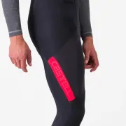 Pantaloni lungi cu bretele Castelli Sorpasso RoS Negru/Rosu XL
