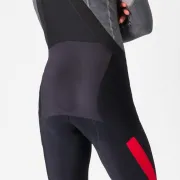 Pantaloni lungi cu bretele Castelli Sorpasso RoS Negru/Rosu XL