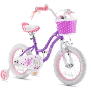 Bicicleta Royal Baby Star Girl 16 Purple