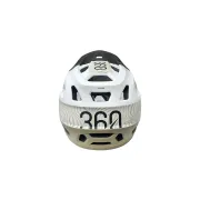 Casca full-face Integra Sport white - Military Green L (59-61 cm)