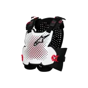 Protectie Corp Alpinestars A-4 Plasma Chest Protector negru/rosu/alb XL/XXL