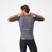 Tricou cu maneca scurta Castelli Aero Race 8s, pentru barbati, gri inchis XL