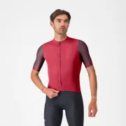 Tricou cu maneca scurta Castelli Prologo Lite 2, pentru barbati, rosu/bordo XL