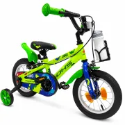 Bicicleta Copii DHS Dino - 12 Inch, Verde