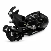 Schimbător spate 6/7 viteze Shimano Tourney  RD-TY300 prindere pe ax, negru