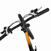 Bicicleta Copii Dhs Terrana 2423B, model 2026 - 24 Inch, Negru-Portocaliu
