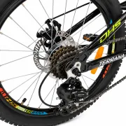 Bicicleta Copii Dhs Terrana 2023B, model 2026 - 20 Inch, Negru-Verde