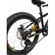 Bicicleta Copii Dhs Terrana 2023B, model 2026 - 20 Inch, Negru-Verde