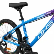 Bicicleta Copii Dhs Terrana 2423B, model 2026 - 24 Inch, Violet-Albastru