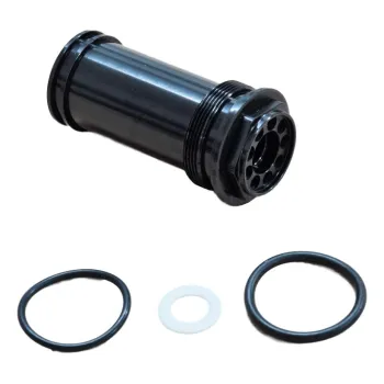 Air U-Turn Top Cap Assembly, 2010 Revelation - Black