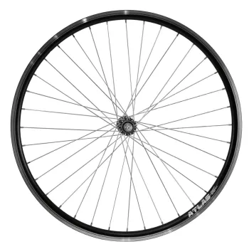 Roata Fata Bicicleta Cerurim, Janta Atlas, 559 x 18, 26 Inch, Negru