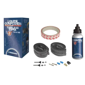 Kit Conversie Rubena Tubeless-Supra - 27.5/29 Inch, Negru