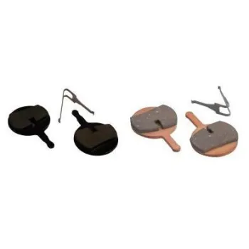Placute Frana Disc Bicicleta Fibrax Ash976S Sintered - Negru-Auriu