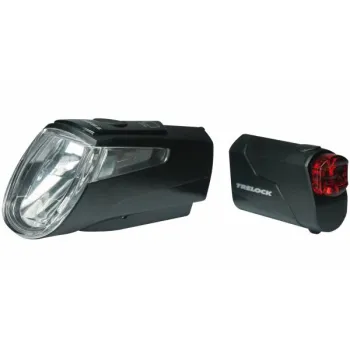 Set Lumini Bicicleta Trelock Ls 460 I-Go Power 40/Ls 720 Reego - Negru