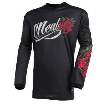 Bluza Ciclism Femei O'Neal Element Women Roses - M, Negru-Rosu