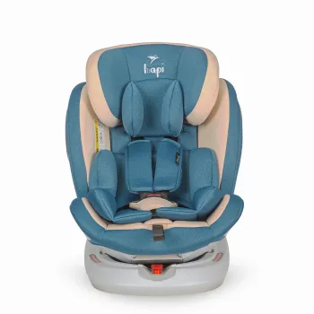 Scaun auto copii Rotativ, cu Isofix Hapi Ozy, 0-36 Kg - Albastru