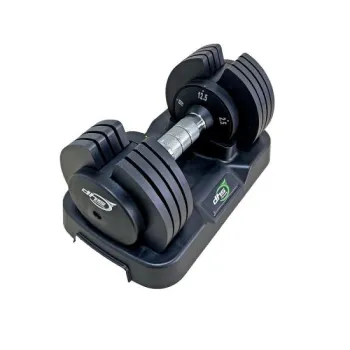 Gantera Reglabila Dhs 5016 - 12.5 Kg, Negru
