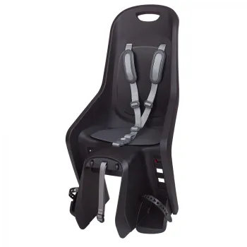 Scaun Bicicleta Copii Polisport Bubbly Maxi Plus CFS - Negru-Gri