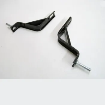 Suport Roti Ajutatoare Bicicleta 12 inch - Nichelat-Negru