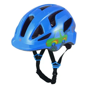 Casca Ciclism Copii P2R MASCOT - 48-52 cm, XS, Albastru