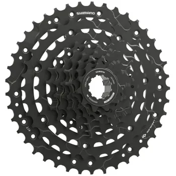 Pinioane Bicicleta Casetate Shimano Cues CS-LG300-9 - 11-41T, 9 Viteze, Negru