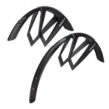Set Aparatori Noroi Polisport G-Mud - 28 Inch, Negru